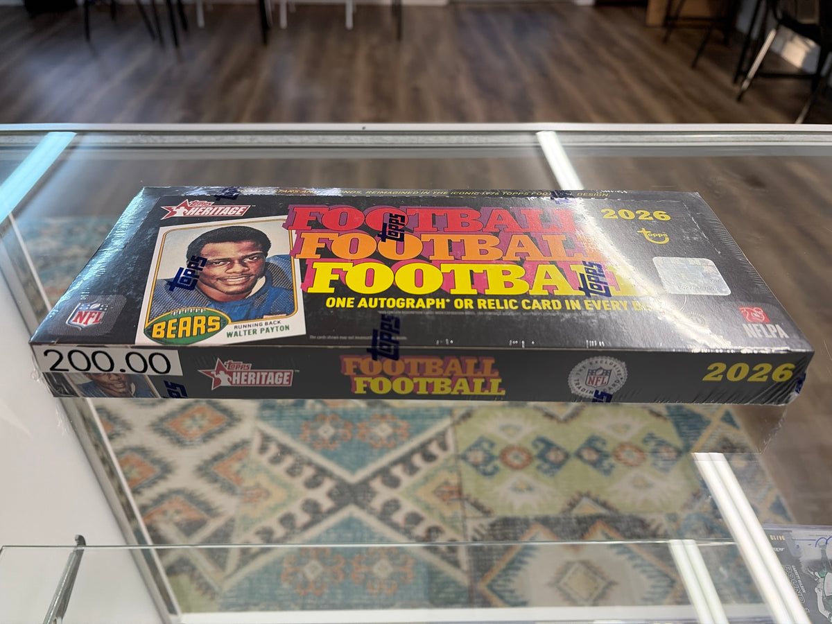 2026 heritage hobby box football
