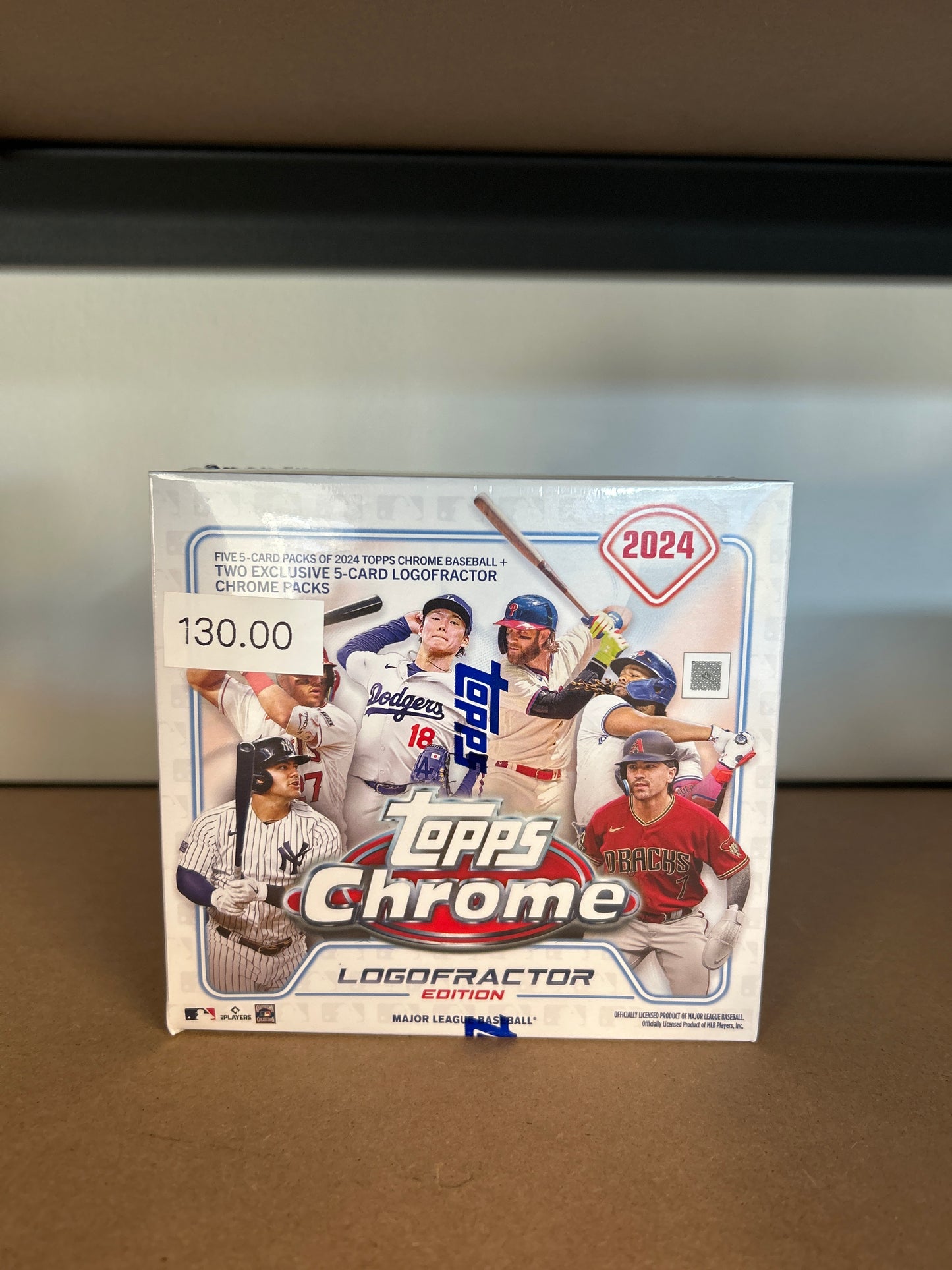 2024 Topps chrome logofractor mega box